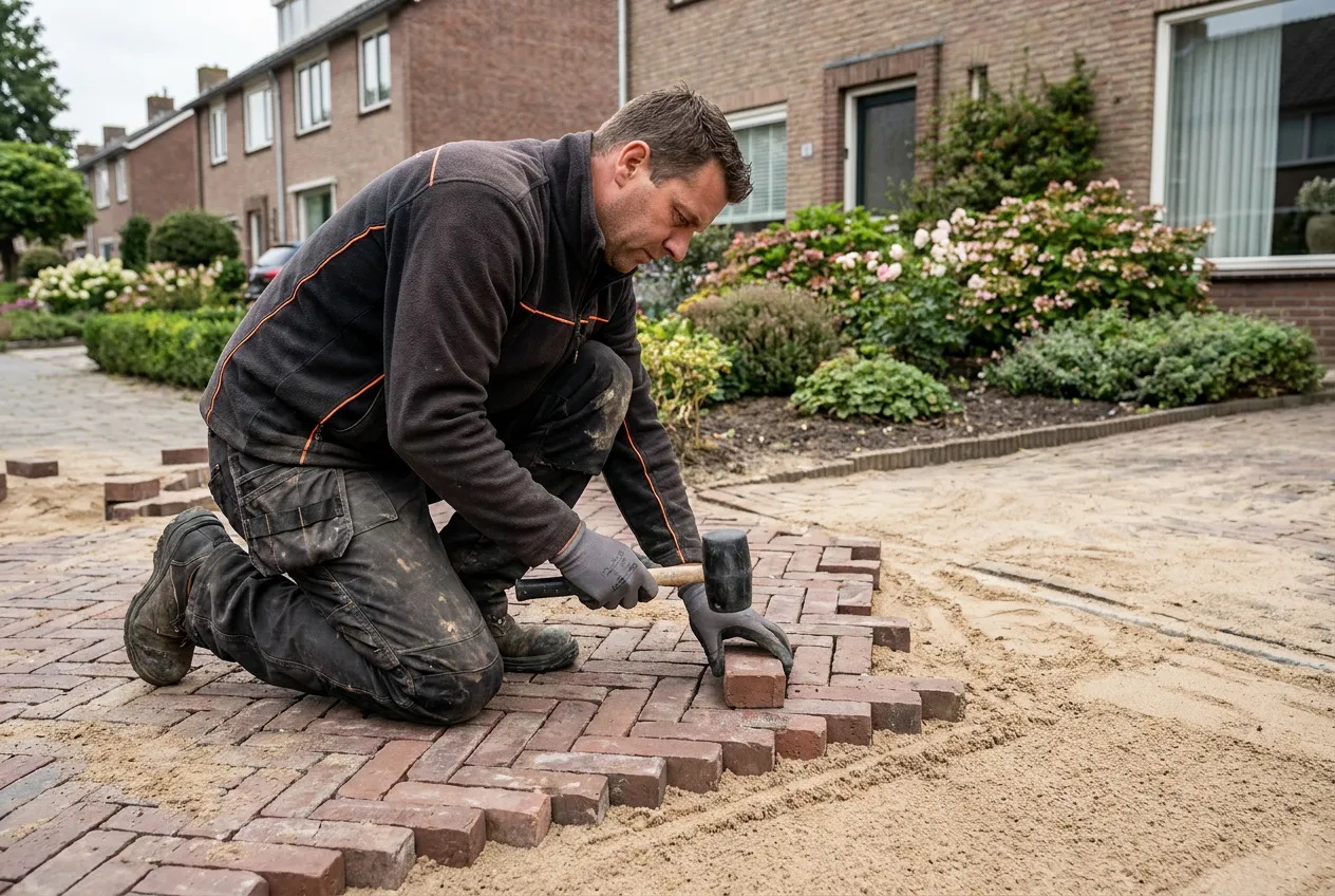 Straatwerk: opritten, terrassen en paden